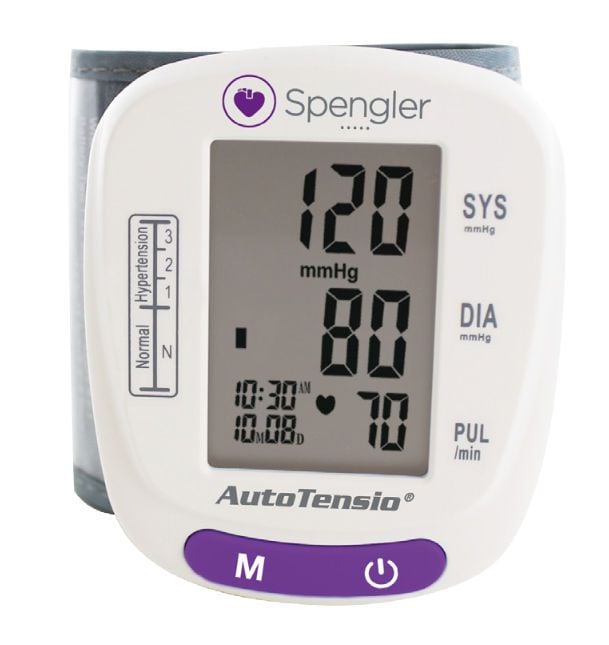 Automatic blood pressure monitor / electronic / wrist Autotensio® Spengler SAS