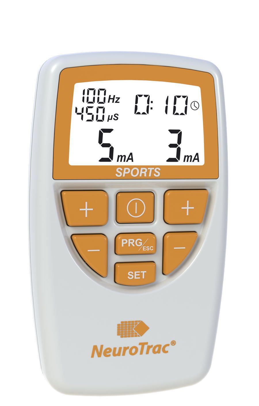 Electro-stimulator (physiotherapy) / hand-held / NMES / 2-channel NeuroTrac® Sports Verity Medical
