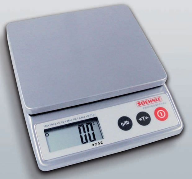 Compact scale / platform / with LCD display 5 kg | 9203.10 Soehnle Industrial Solutions GmbH
