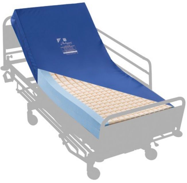 Hospital bed mattress / anti-decubitus / foam / waffled MAT/ACCL/PRO Sidhil