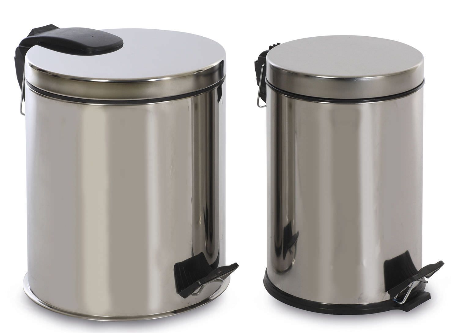 Stainless steel waste bin MPCK 1111 - 10 MIXTA STAINLESS STEEL HOSPITAL EQUIPMENTS
