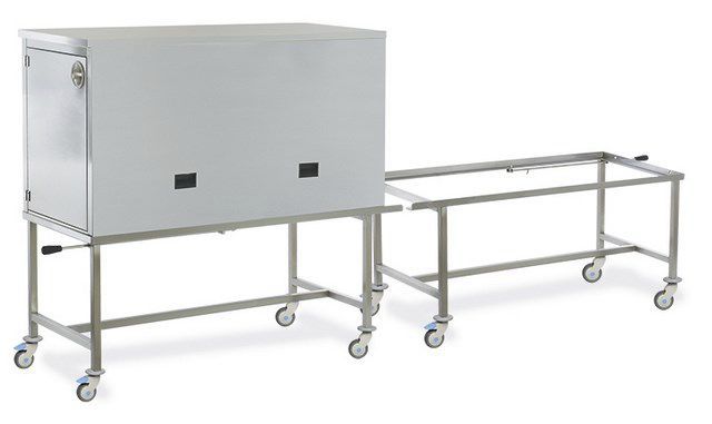 Medical cabinet / transfer / for healthcare facilities MSTS 2010 MIXTA STAINLESS STEEL HOSPITAL EQUIPMENTS