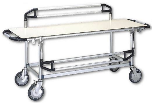 Transport stretcher trolley / non-magnetic / 2-section galeno_2489-9A PICOMED