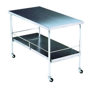 Work table / on casters / stainless steel galeno_2503 PICOMED