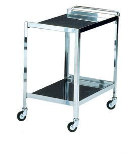 Multi-function trolley / stainless steel / 2-tray galeno_1260-3L PICOMED