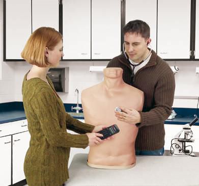 Auscultation patient simulator / torso / with sound generator 6950.11 Altay Scientific