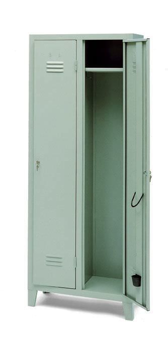 Locker room cabinet / for healthcare facilities / 2-door galeno_2491 PICOMED