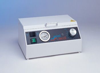Medical sterilizer / hot air / bench-top / automatic 150 mm | 427 C.B.M.