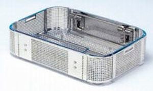 Perforated sterilization basket 210 x 145 mm | 70 C.B.M.