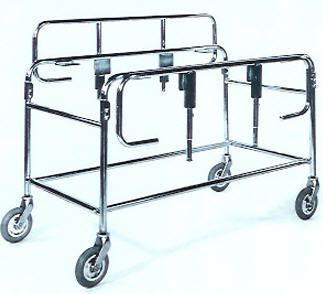 Transport stretcher trolley / 1-section 5092 C.B.M.
