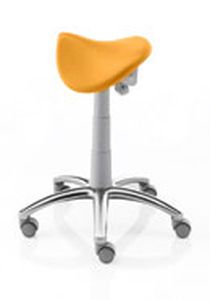 Dental stool / on casters / saddle seat Estro S/L VITALI S.R.L.