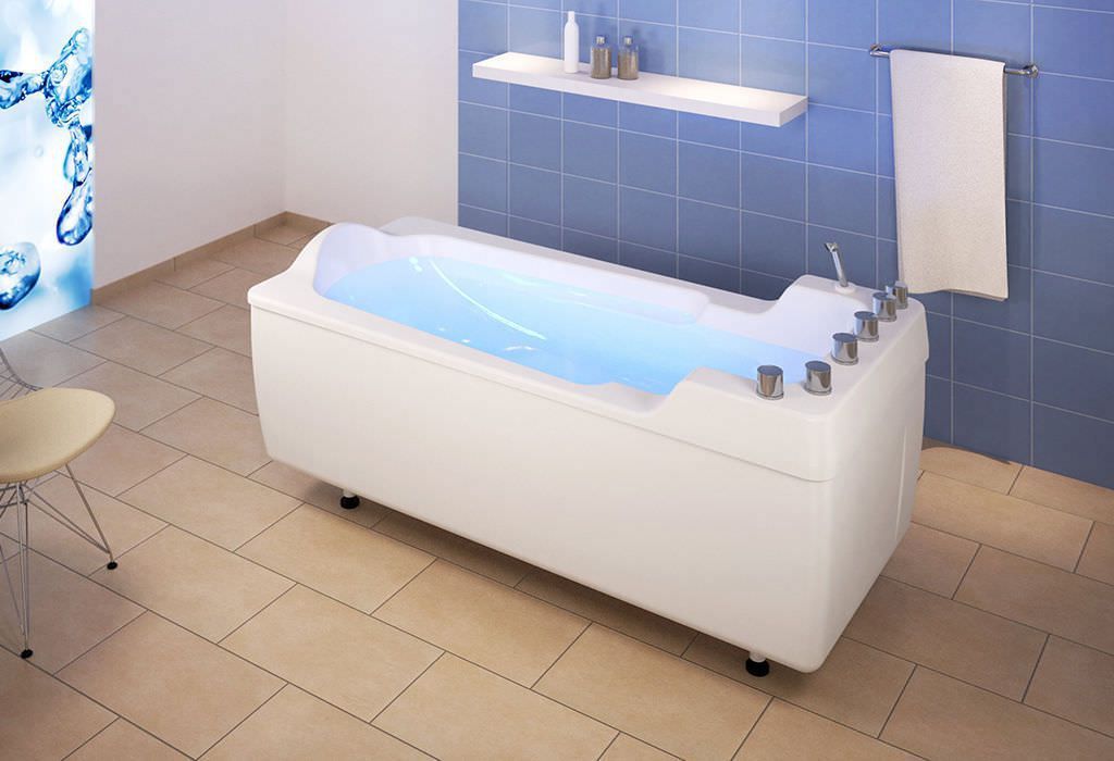 Whole body water massage bathtub Trautwein