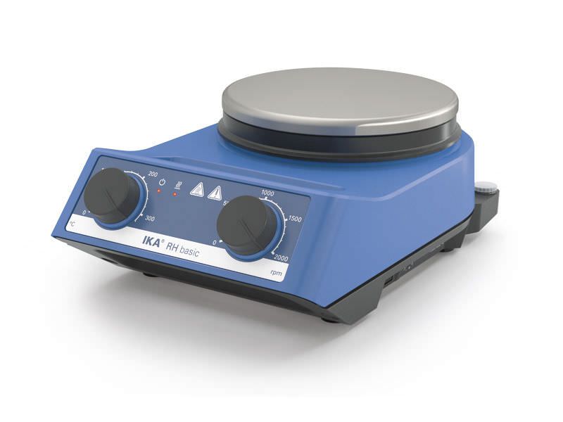 Magnetic stirrer / hotplate / analog 100 - 2000 rpm, 50 °C ... 320 °C | RH basic IKA