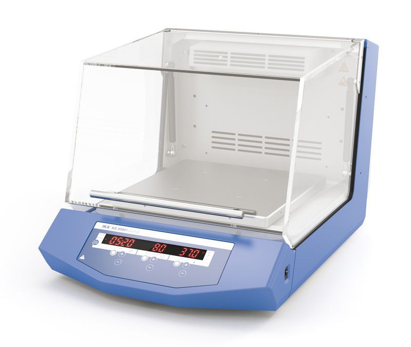 Compact laboratory incubator shaker -80 °C ... +5 °C, 10 - 500 rpm | KS 3000 i control IKA