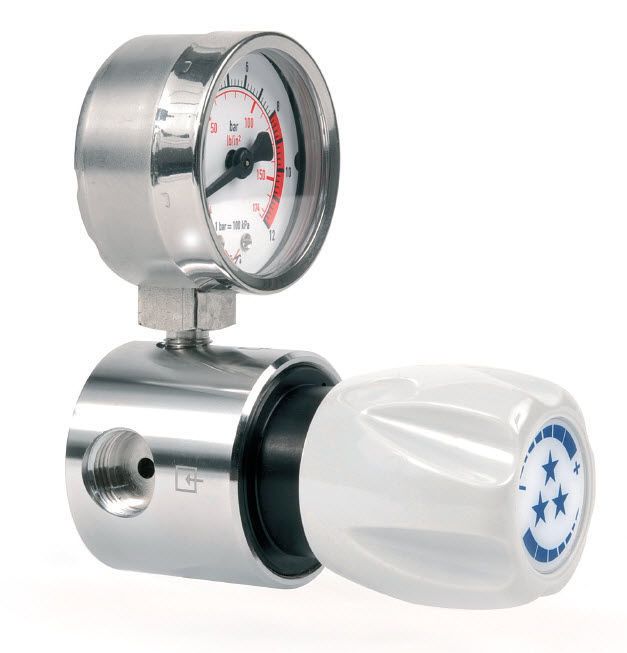 Gas pressure regulator / low-pressure / laboratory 25 bar, 4.5 - 12 Nm3/h | S 10 series CEODEUX MEDITEC