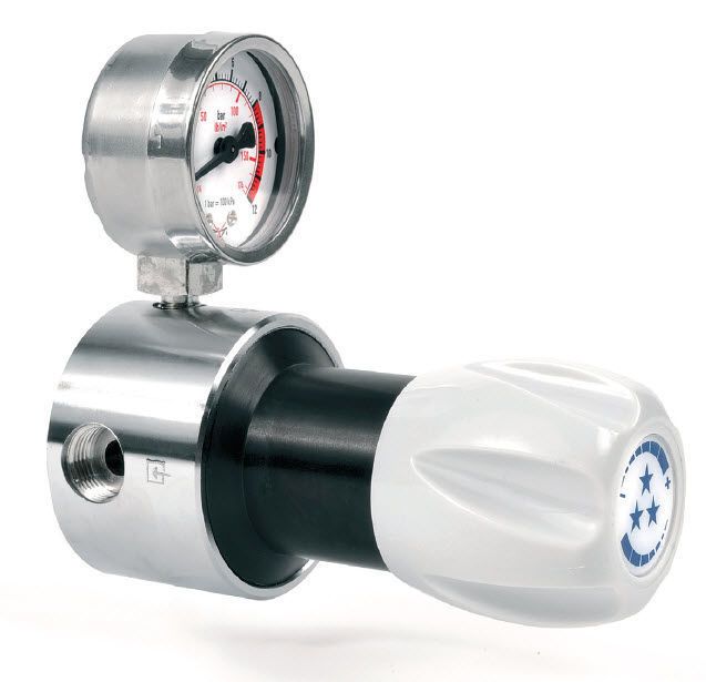 Gas pressure regulator / low-pressure / laboratory 25 bar, 10 Nm3/h | S 15 series CEODEUX MEDITEC