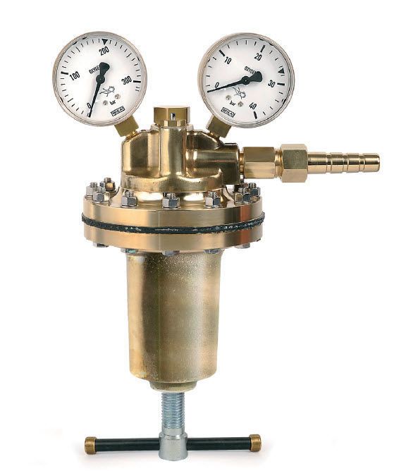Gas pressure regulator / single-stage / high-pressure / laboratory 200 bar, 250 Nm3/h | TGD 250 series CEODEUX MEDITEC