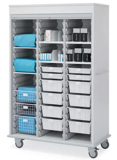 Storage cabinet / medical / for healthcare facilities / with tambour door 4290BFC Stanley Healthcare