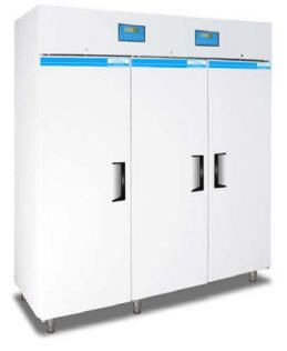 Laboratory refrigerator-freezer / upright / with automatic defrost / 3-door TC 220-2 tritec
