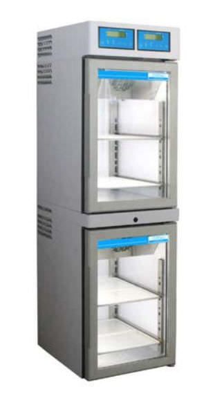 Pharmacy refrigerator / cabinet / 2-door TC 108-2 tritec