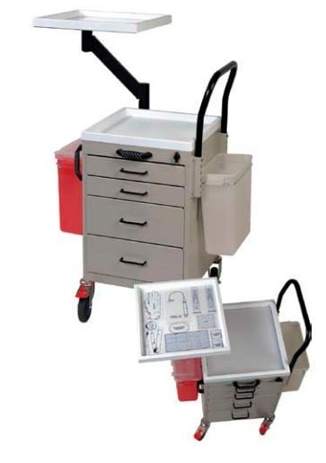 Intravenous procedure trolley / treatment / with drawer 3123 Harloff