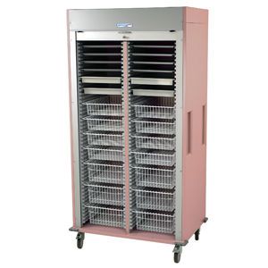 Storage cabinet / medical / for healthcare facilities / with tambour door MS8140-CARDIO Harloff