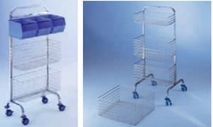Transport trolley / for sterilization basket / open-structure BLANCO CS GmbH + Co KG