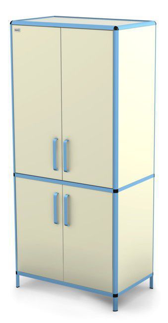 Medical cabinet / for healthcare facilities / with door / with shelf SL series TECHMED Sp. z o.o.