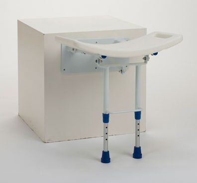 Shower seat / wall-mounted / folding / 1-person Grace Vermeiren