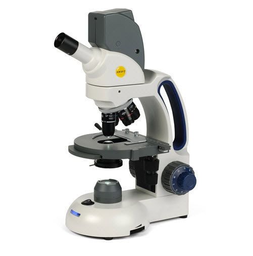 Laboratory microscope / digital / monocular / with color camera M3702C-3DGLX Swift Optical Instruments