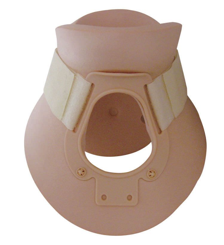 Emergency cervical collar with tracheal opening / 1-piece YXH-17B Zhangjiagang Xiehe Medical Apparatus & Instruments