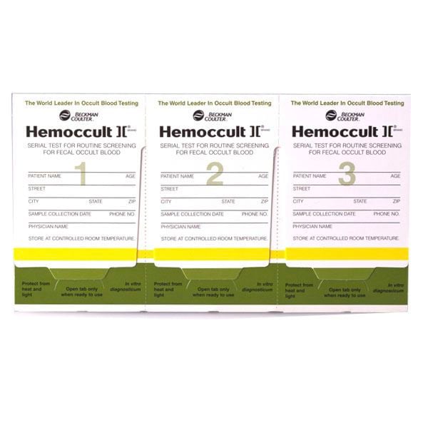 Fecal occult blood rapid test Hemoccult Beckman Coulter International S.A.