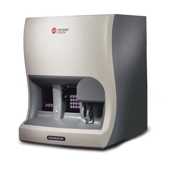 Automatic hematology analyzer / compact COULTER® LH 500 Beckman Coulter International S.A.
