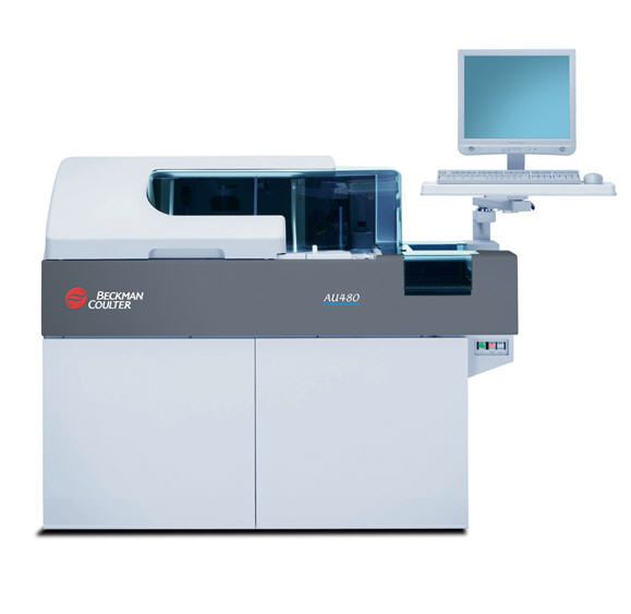 Automatic biochemistry analyzer 800 tests/h | AU480 Beckman Coulter International S.A.