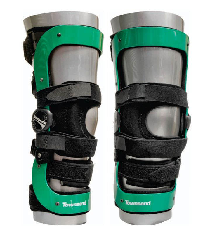 Knee orthosis (orthopedic immobilization) / patella stabilisation / knee ligaments stabilisation / articulated THE SPOONER Townsend