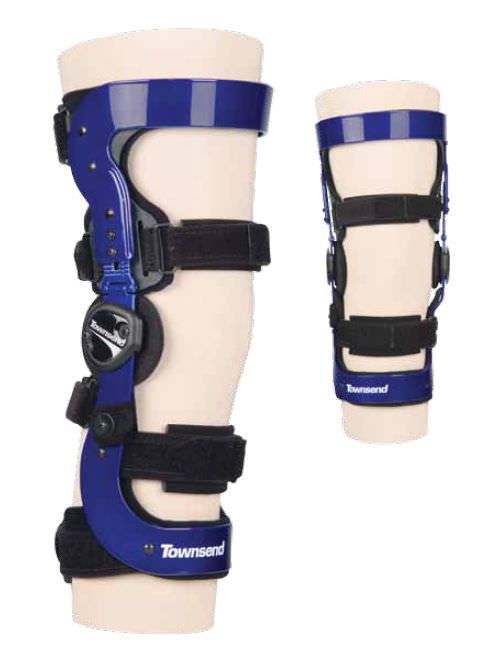 Knee orthosis (orthopedic immobilization) / knee distraction (osteoarthritis) / articulated REBEL RELIEVER Townsend