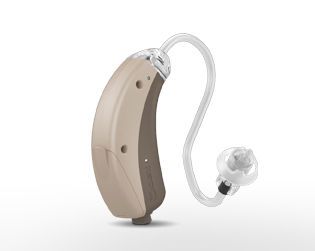 Mini behind the ear, hearing aid with ear tube REAL m Widex