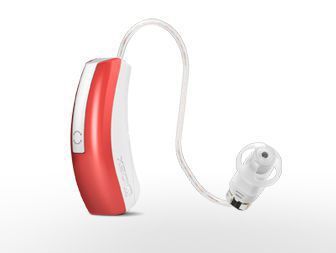 Behind the ear, receiver hearing aid in the canal (RITE) DREAM440 PASSION Widex