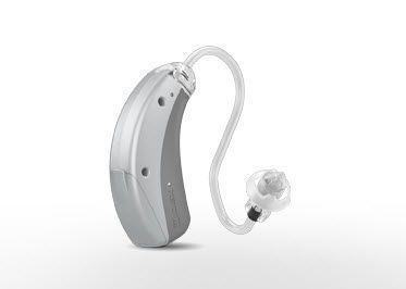 Behind the ear, hearing aid with ear tube MENU5 m Widex