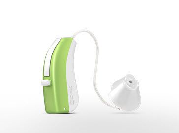 Behind the ear, receiver hearing aid in the canal (RITE) CLEAR440 FUSION Widex