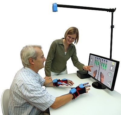 Hand rehabilitation system / computer-based YOUGRABBER® YouRehab
