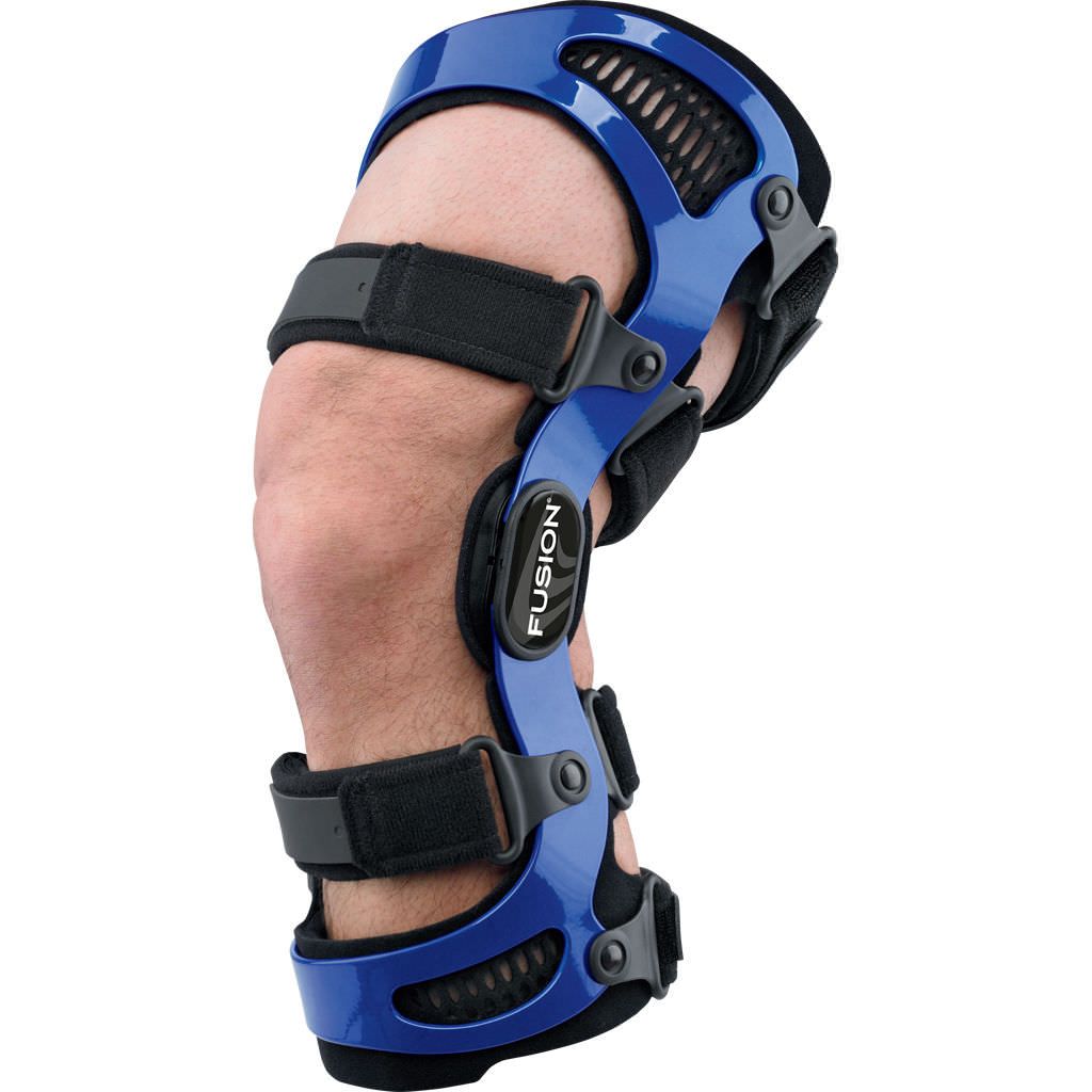 Knee orthosis (orthopedic immobilization) / knee ligaments stabilisation / articulated Fusion Breg