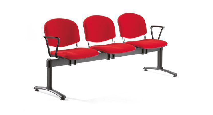 Beam seat / for waiting room / with armrests / with backrest 1000GOLF Favero Health Projects