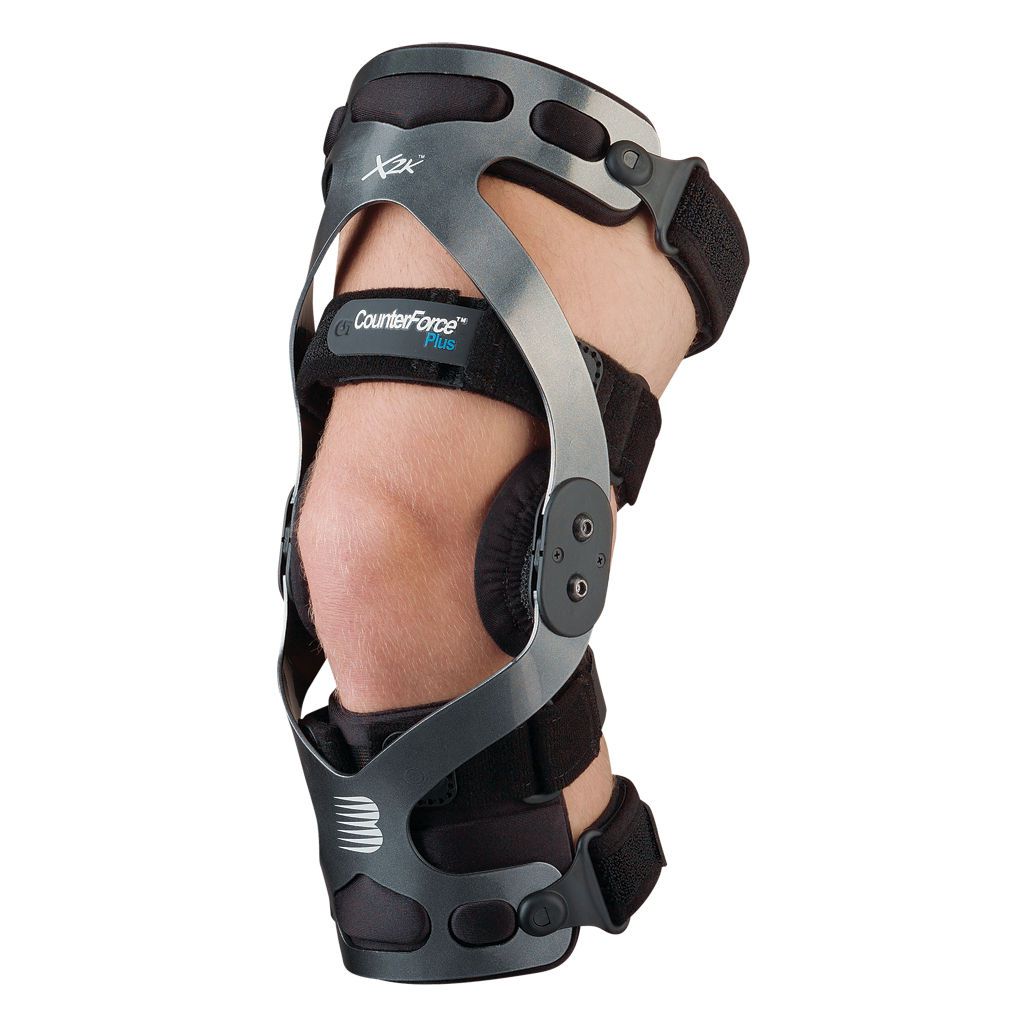 Knee orthosis (orthopedic immobilization) / knee distraction (osteoarthritis) / articulated X2K Counterforce Breg