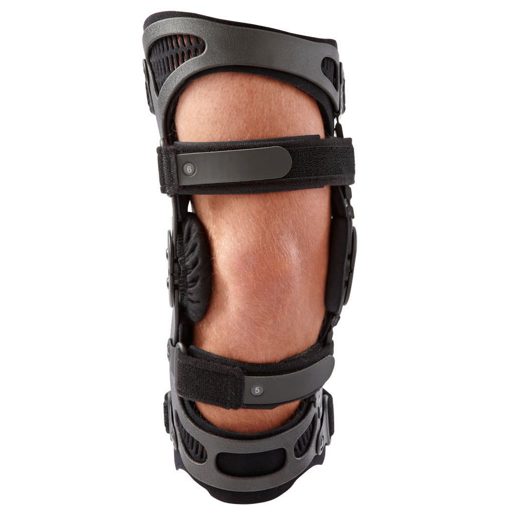 Knee orthosis (orthopedic immobilization) / knee distraction (osteoarthritis) / articulated Fusion XT OA Plus Breg