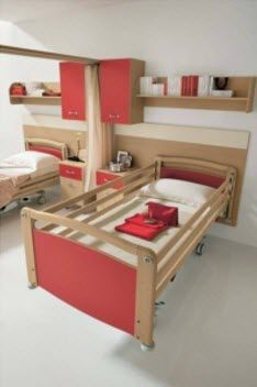 Hospital ward furniture set KALOS Favero Health Projects
