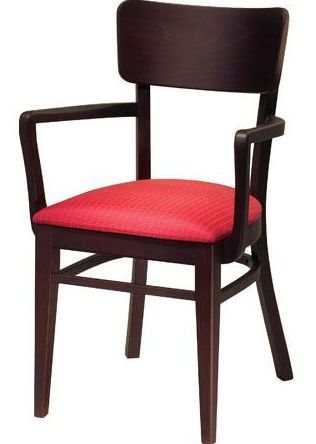 Dining room chair / for waiting room / with armrests W507A Molly Grand Rapids Chair
