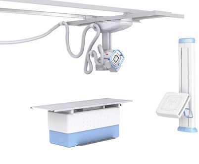 Radiography system (X-ray radiology) / digital / for multipurpose radiography / with vertical bucky stand ddRVersa™ swissray