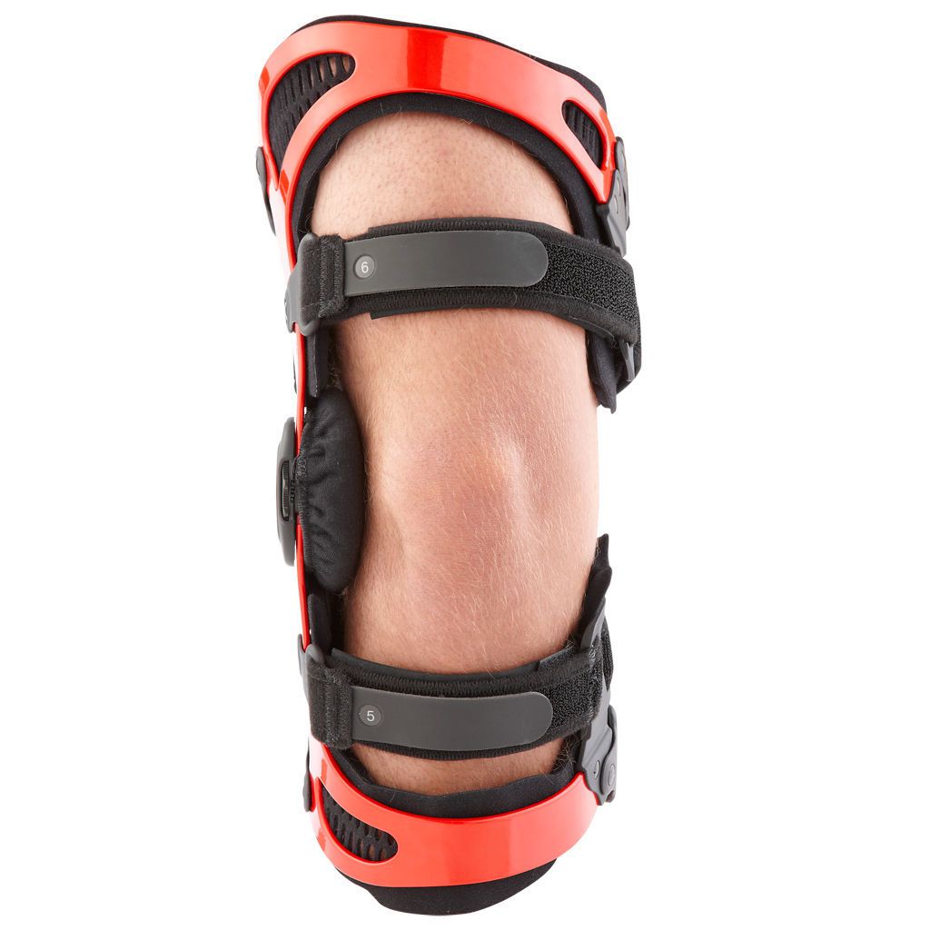 Knee orthosis (orthopedic immobilization) / knee distraction (osteoarthritis) / articulated Solus Plus Breg