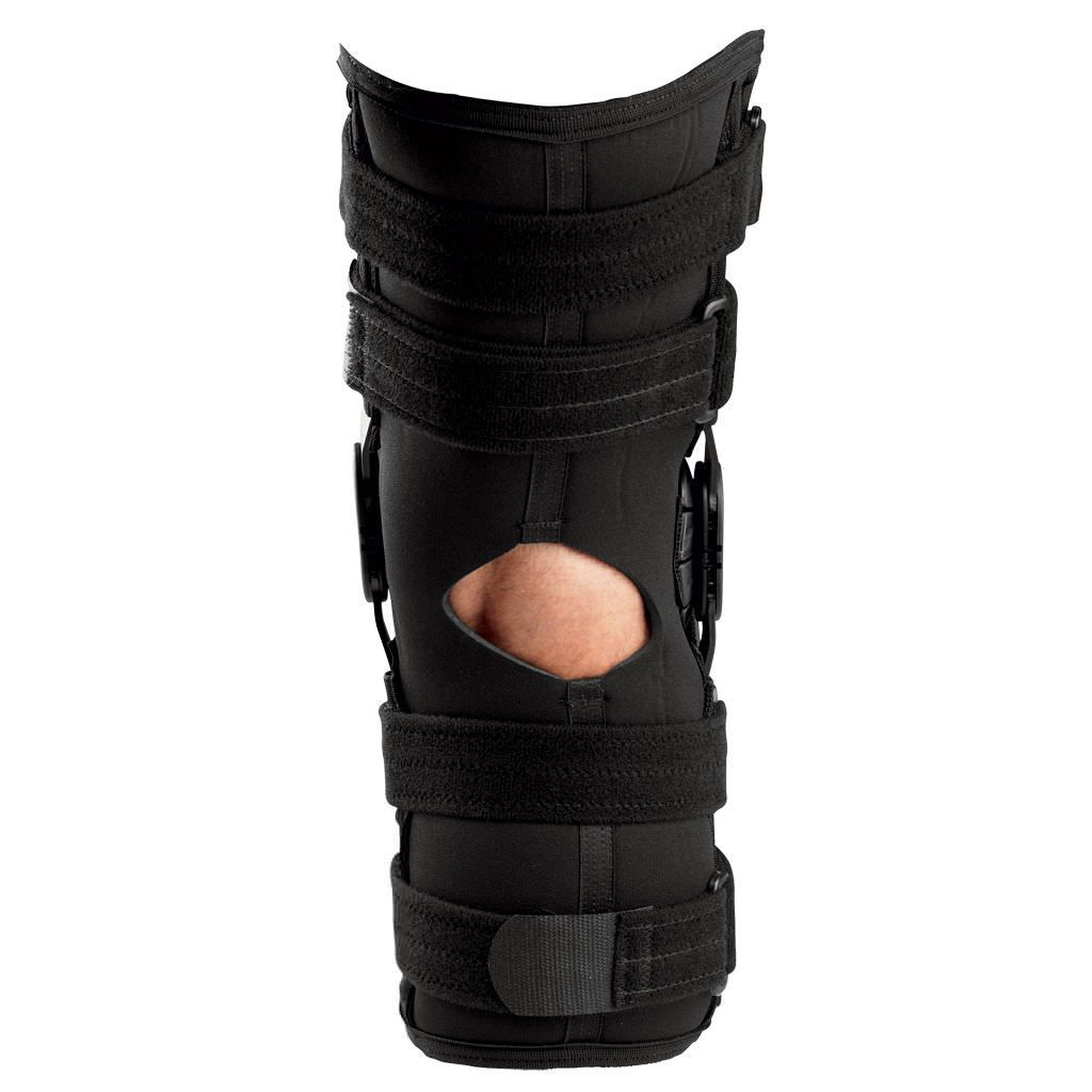 Knee orthosis (orthopedic immobilization) / patella stabilisation / knee ligaments stabilisation / articulated Roadrunner Soft Breg